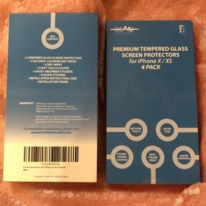 BEAM ELECTRONICS tempered glass protectors BNWT